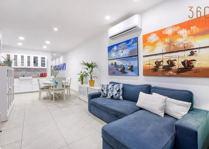 Apartamento A Lovely 2br Maisonette With Private Terrace & Bbq By 360 Estates St. Julian's